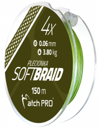 "4X TEAM SOFT BRAID Plecionka MatchPro 150m"