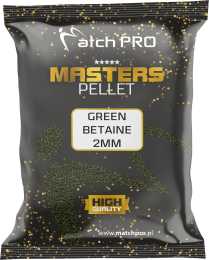 "GREEN BETAINE 2mm PELLET MASTERS MatchPro 700g"