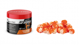 "3D WORMS WAFTERS DUO ORANGE-CHOCOLATE 10mm 20g MatchPro"