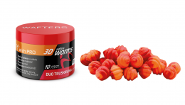"3D WORMS WAFTERS DUO STRAWBERRY 10mm 20g MatchPro"